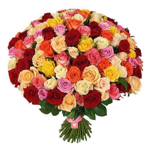 Bouquet 50 rose miste
