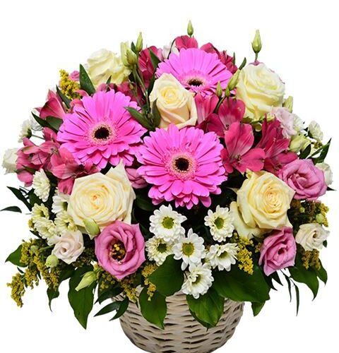 composizione in cestino stagionale