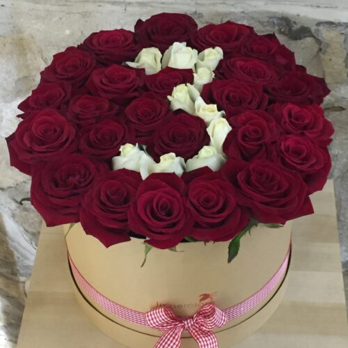 Box/scatola con rose