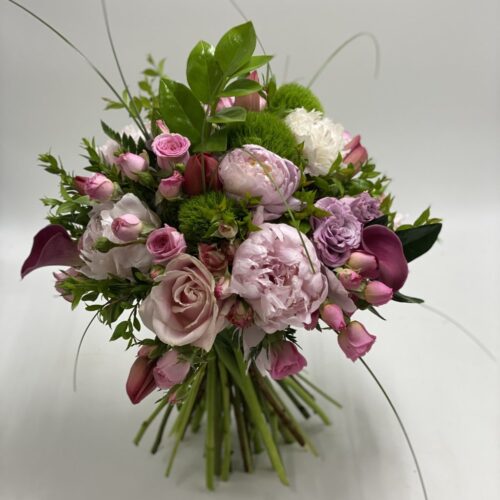 bouquet lavinia con le sfumature del rosa