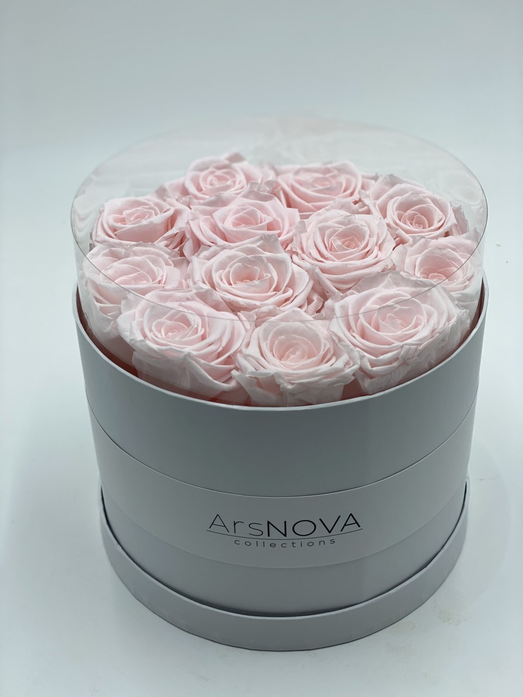 box/scatola bianca cm 17 rose stabilizzate rosa - Consegna di Fiori a  Domicilio a Napoli - Fiorista online - Fioraio napoli