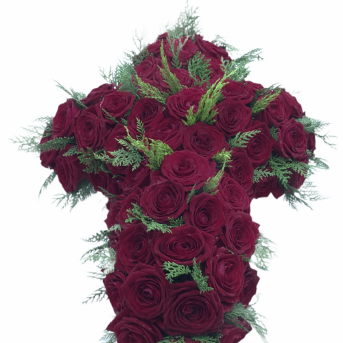croce rose rosse