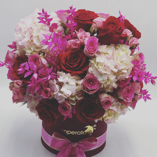 Dinamite box/scatola con fiori di stagione