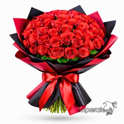 "Everyday Love": Maxi Bouquet di 31 Rose Rosse Premium