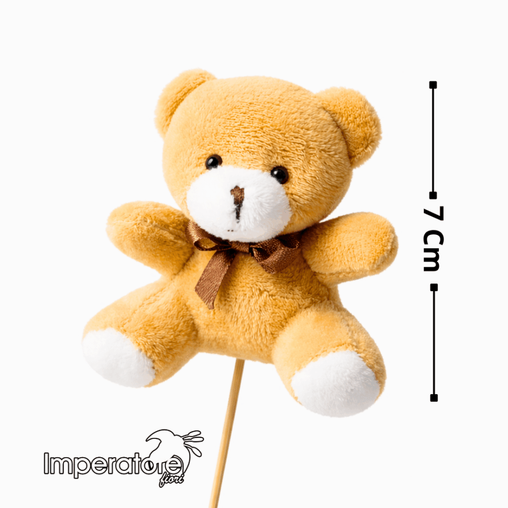 Mini Orsetto di Peluche su Stecca (7cm