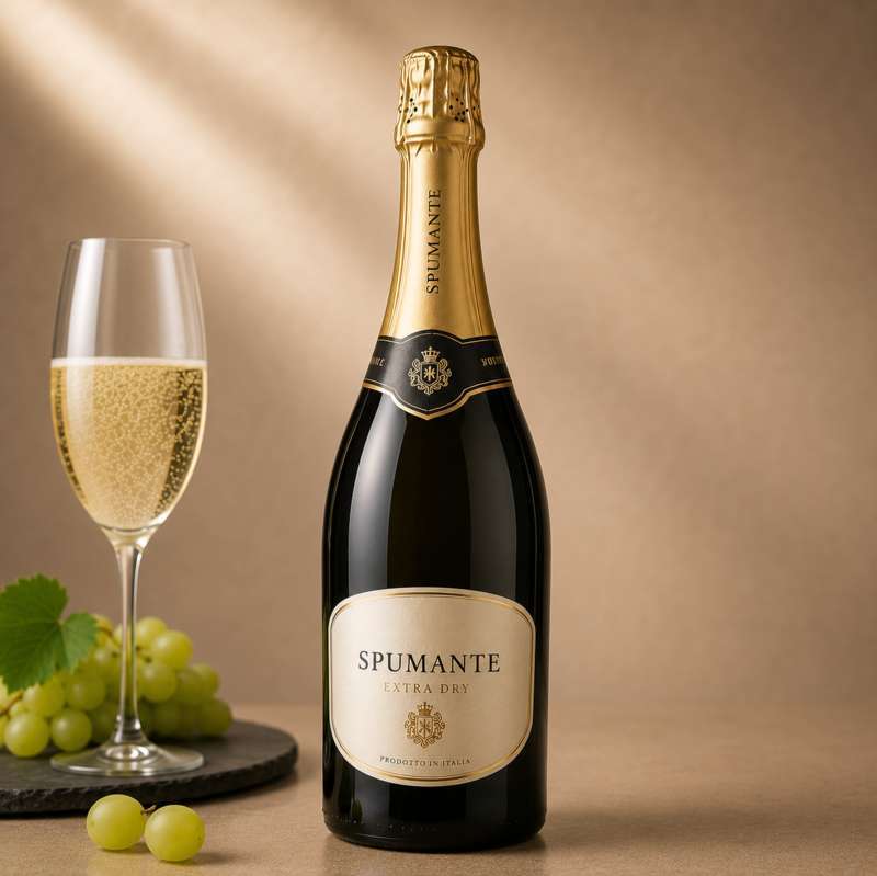 Spumante Extra Dry 75 cl – Bottiglia Elegante per Festeggiare