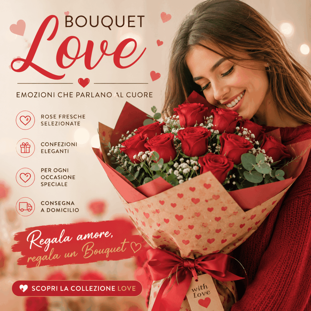 Bouquet a domicilio love
